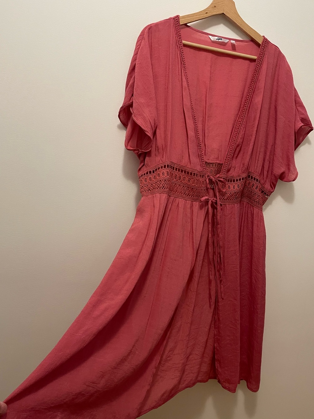 La Vie En Rose Pink Swim Coverup